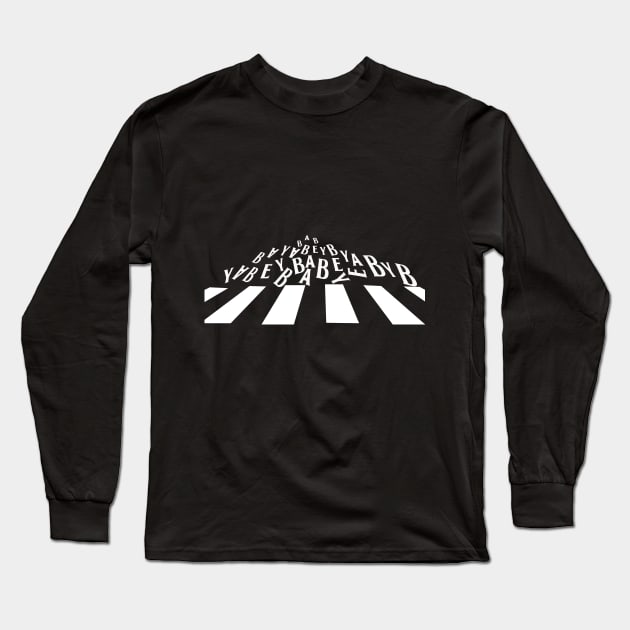 The Beatles famous Abbey road Long Sleeve T-Shirt by TODDpi